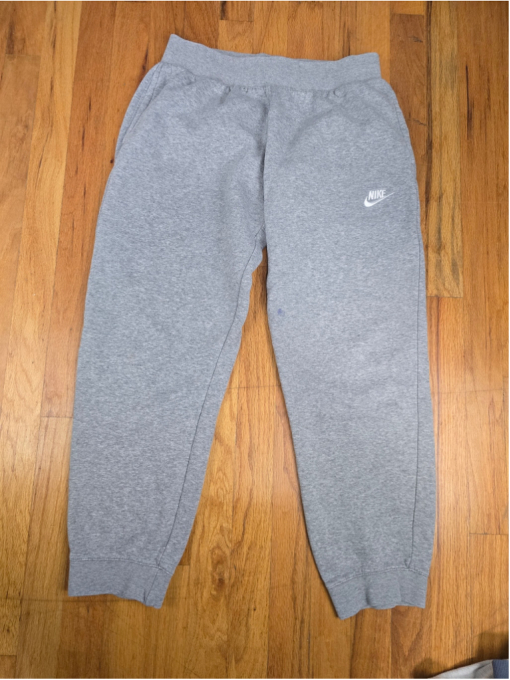 Men's Nike Sweatpants Joggers XL Grey White